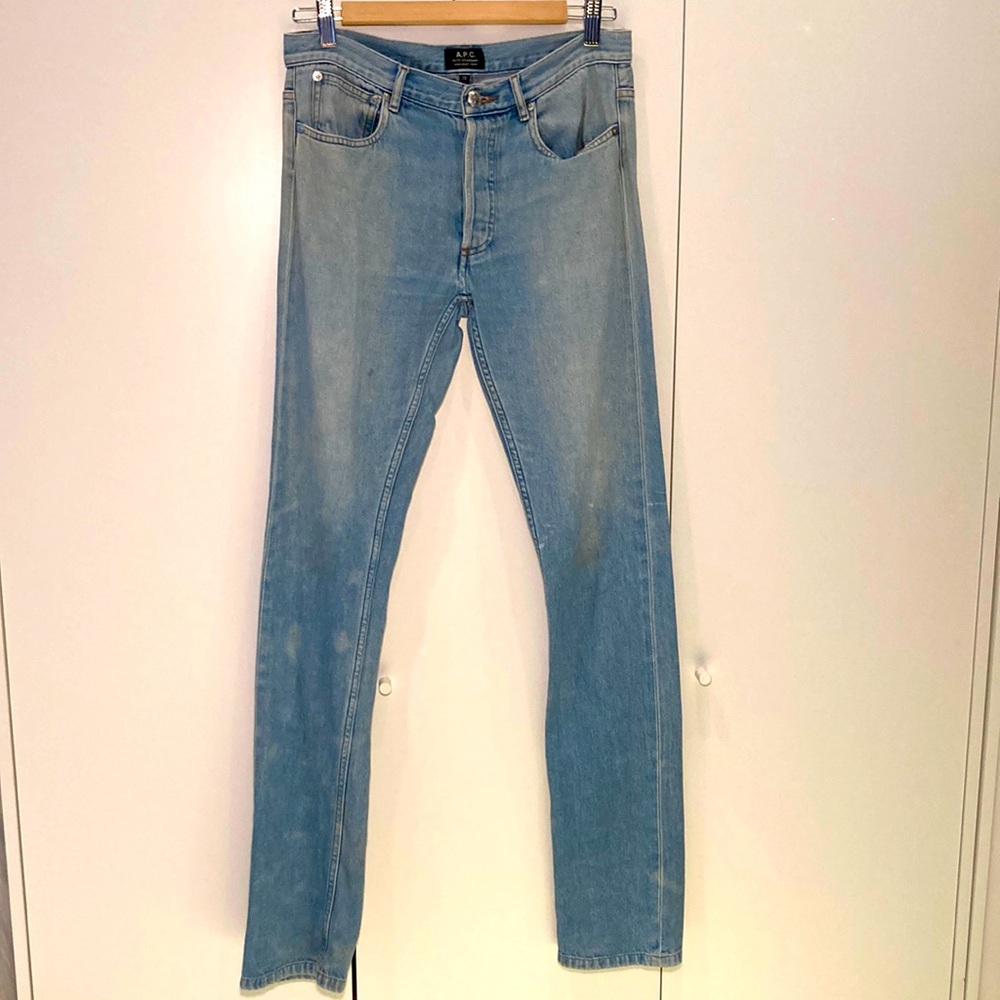 A.P.C. Petit standard jeans droit étroit button closure 28 - Picture 3 of 15